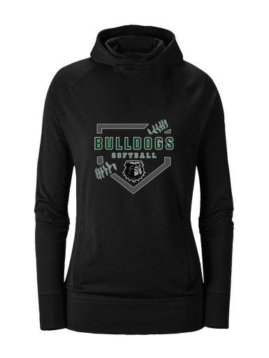 Trimble Bulldogs Softball #2 Women's Hoodie