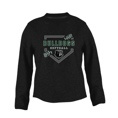Trimble Bulldogs Softball #2 Women's Sweatshirt