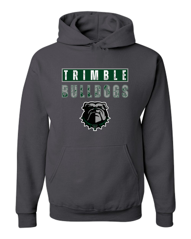 Trimble Bulldogs Mascot #9 Men's Premium Hoodie