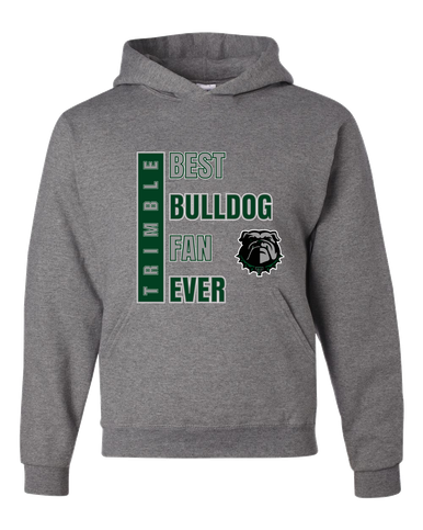Trimble Bulldogs Best Bulldog Fan Men's Premium Hoodie