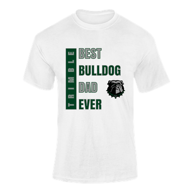 Trimble Bulldogs Best Bulldog Dad Men's Premium SS T-Shirt