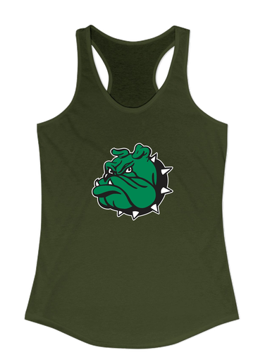 Trimble Bulldogs Mascot Mascot #1 Women's Tank Top