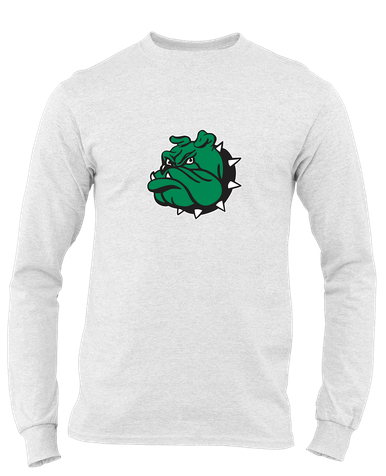 Trimble Bulldogs Mascot Mascot #1 Men's Premium LS T-Shirt