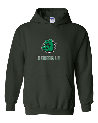 Trimble Bulldogs Mascot Mascot #2 Men's Hoodie