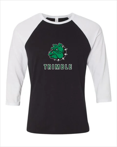 Trimble Bulldogs Mascot Mascot #2 Men's Baseball T-Shirt
