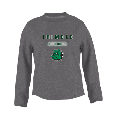 Trimble Bulldogs Mascot Mascot #3 Women's Sweatshirt