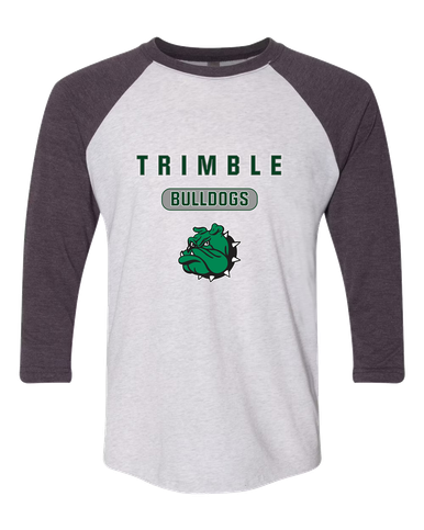 Trimble Bulldogs Mascot Mascot #3 Men's Baseball T-Shirt
