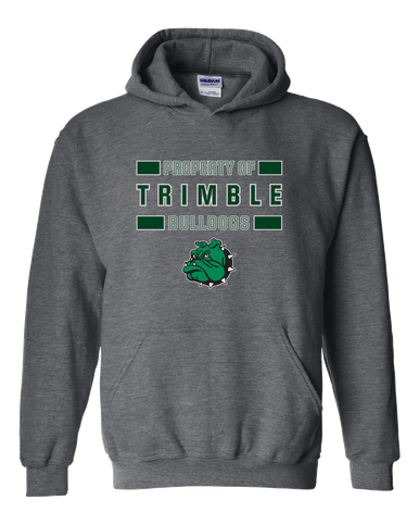 Trimble Bulldogs Mascot Property Of Men's Hoodie