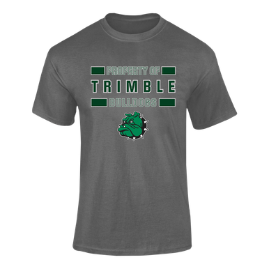 Trimble Bulldogs Mascot Property Of Men's SS T-Shirt
