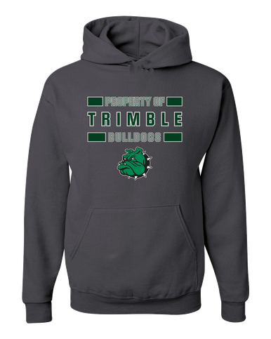 Trimble Bulldogs Mascot Property Of Men's Premium Hoodie