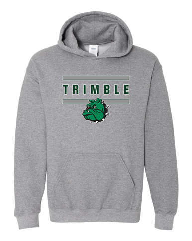 Trimble Bulldogs Mascot Mascot #4 Men's Hoodie