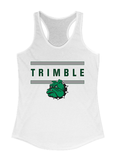 Trimble Bulldogs Mascot Mascot #4 Women's Tank Top