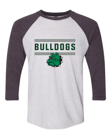 Trimble Bulldogs Mascot Mascot #5 Women's Baseball T-Shirt