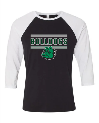 Trimble Bulldogs Mascot Mascot #5 Men's Baseball T-Shirt