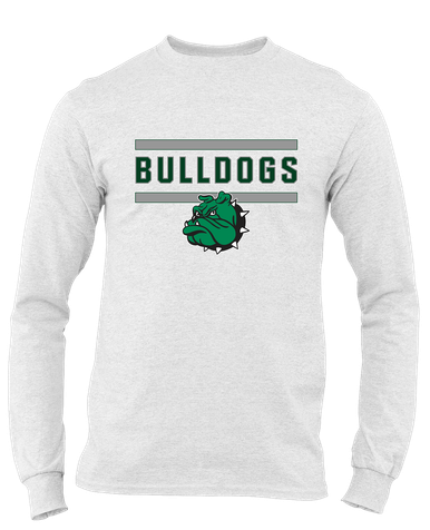 Trimble Bulldogs Mascot Mascot #5 Men's Premium LS T-Shirt