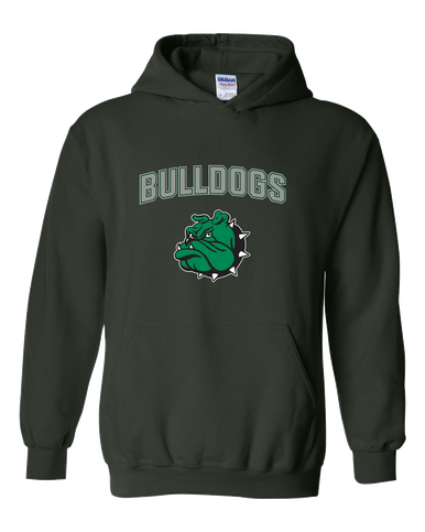 Trimble Bulldogs Mascot Mascot #6 Men's Hoodie