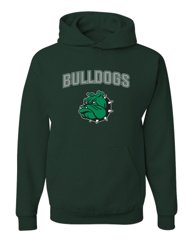 Trimble Bulldogs Mascot Mascot #6 Men's Premium Hoodie