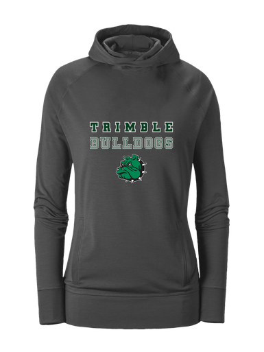Trimble Bulldogs Mascot Spirit Women's Hoodie