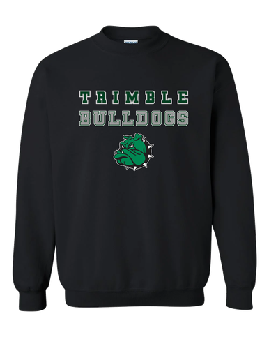 Trimble Bulldogs Mascot Spirit Men's Sweatshirt