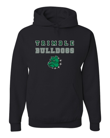 Trimble Bulldogs Mascot Spirit Men's Premium Hoodie