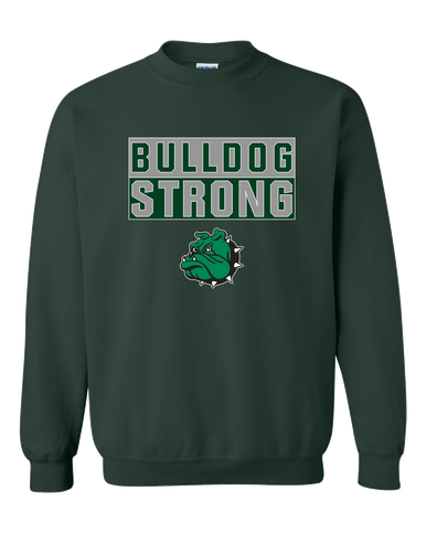 Trimble Bulldogs Mascot Strong #1 Men's Sweatshirt
