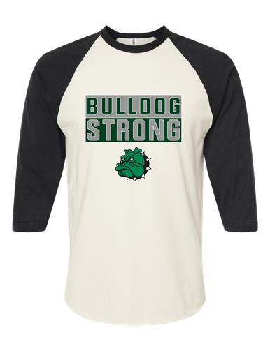 Trimble Bulldogs Mascot Strong #1 Women's Baseball T-Shirt