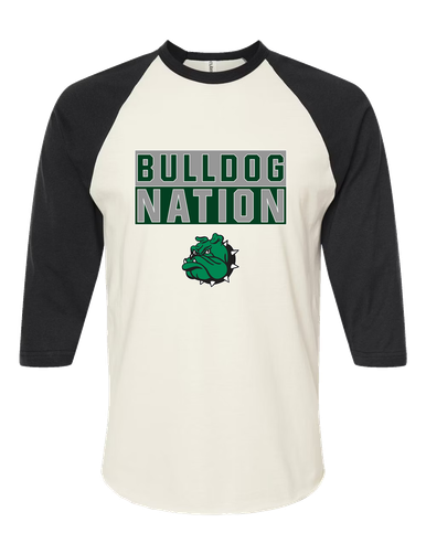 Trimble Bulldogs Mascot Nation #1 Men's Baseball T-Shirt