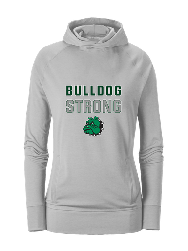 Trimble Bulldogs Mascot Strong #2 Women's Hoodie