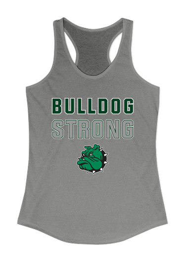 Trimble Bulldogs Mascot Strong #2 Women's Tank Top