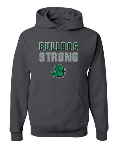 Trimble Bulldogs Mascot Strong #2 Men's Premium Hoodie