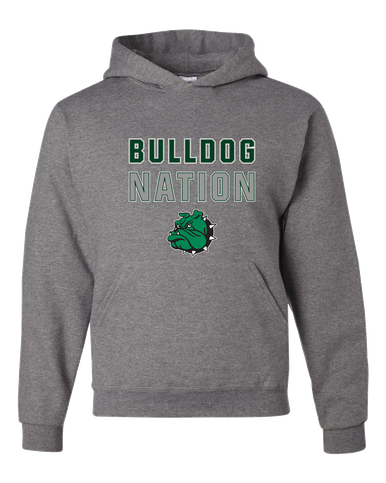 Trimble Bulldogs Mascot Nation #2 Men's Premium Hoodie