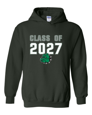 Trimble Bulldogs Mascot Class of 2027 Men's Hoodie