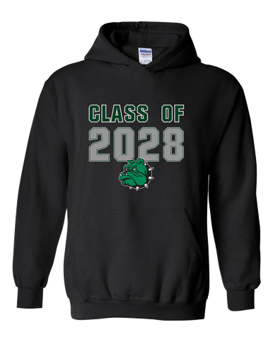 Trimble Bulldogs Mascot Class of 2028 Men's Hoodie