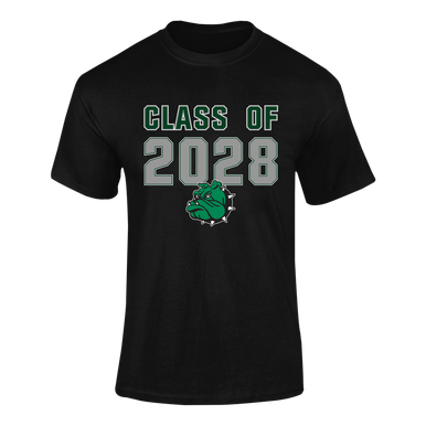 Trimble Bulldogs Mascot Class of 2028 Men's SS T-Shirt