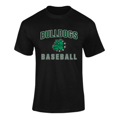 Trimble Bulldogs Mascot Baseball #1 Men's Premium SS T-Shirt