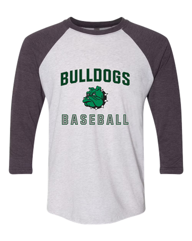 Trimble Bulldogs Mascot Baseball #1 Men's Baseball T-Shirt
