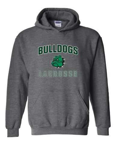 Trimble Bulldogs Mascot Lacrosse Men's Hoodie
