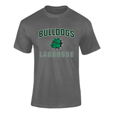 Trimble Bulldogs Mascot Lacrosse Men's Premium SS T-Shirt