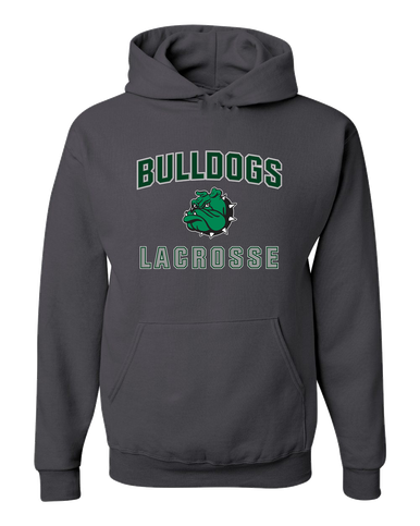 Trimble Bulldogs Mascot Lacrosse Men's Premium Hoodie