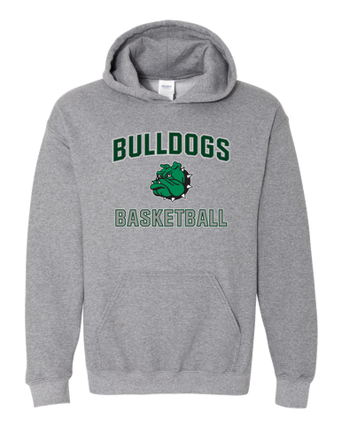 Trimble Bulldogs Mascot Basketball #1 Men's Hoodie