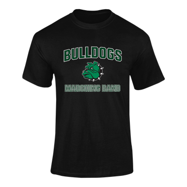 Trimble Bulldogs Mascot Marching Band Men's SS T-Shirt