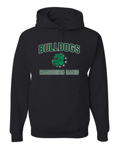 Trimble Bulldogs Mascot Marching Band Men's Premium Hoodie