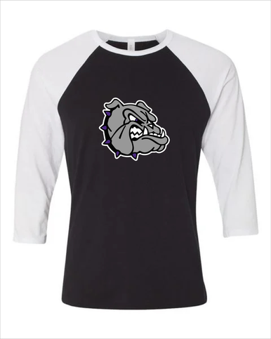 Fayetteville Bulldogs Mascot #1 Women's Baseball T-Shirt