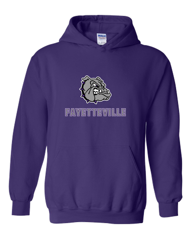 Fayetteville Bulldogs Mascot #2 Men's Hoodie