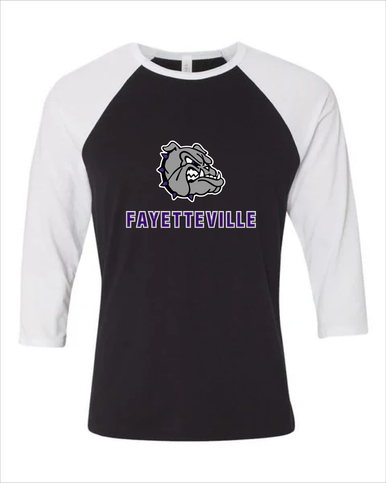 Fayetteville Bulldogs Mascot #2 Men's Baseball T-Shirt