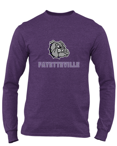 Fayetteville Bulldogs Mascot #2 Men's LS T-Shirt