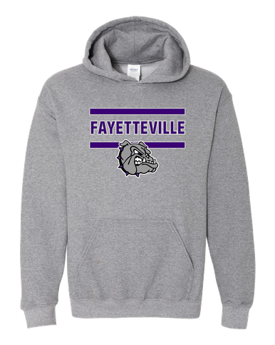 Fayetteville Bulldogs Mascot #4 Men's Hoodie