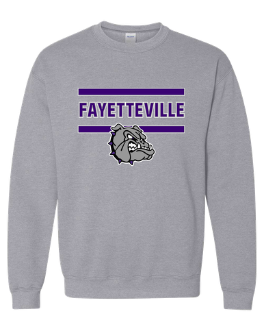 Fayetteville Bulldogs Mascot #4 Men's Sweatshirt