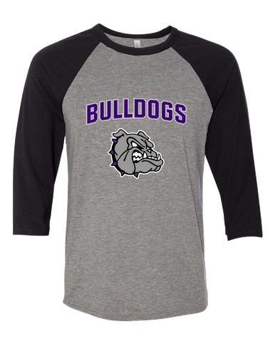 Fayetteville Bulldogs Mascot #6 Women's Baseball T-Shirt