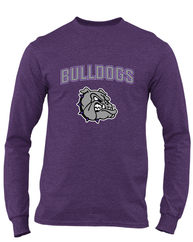 Fayetteville Bulldogs Mascot #6 Men's LS T-Shirt
